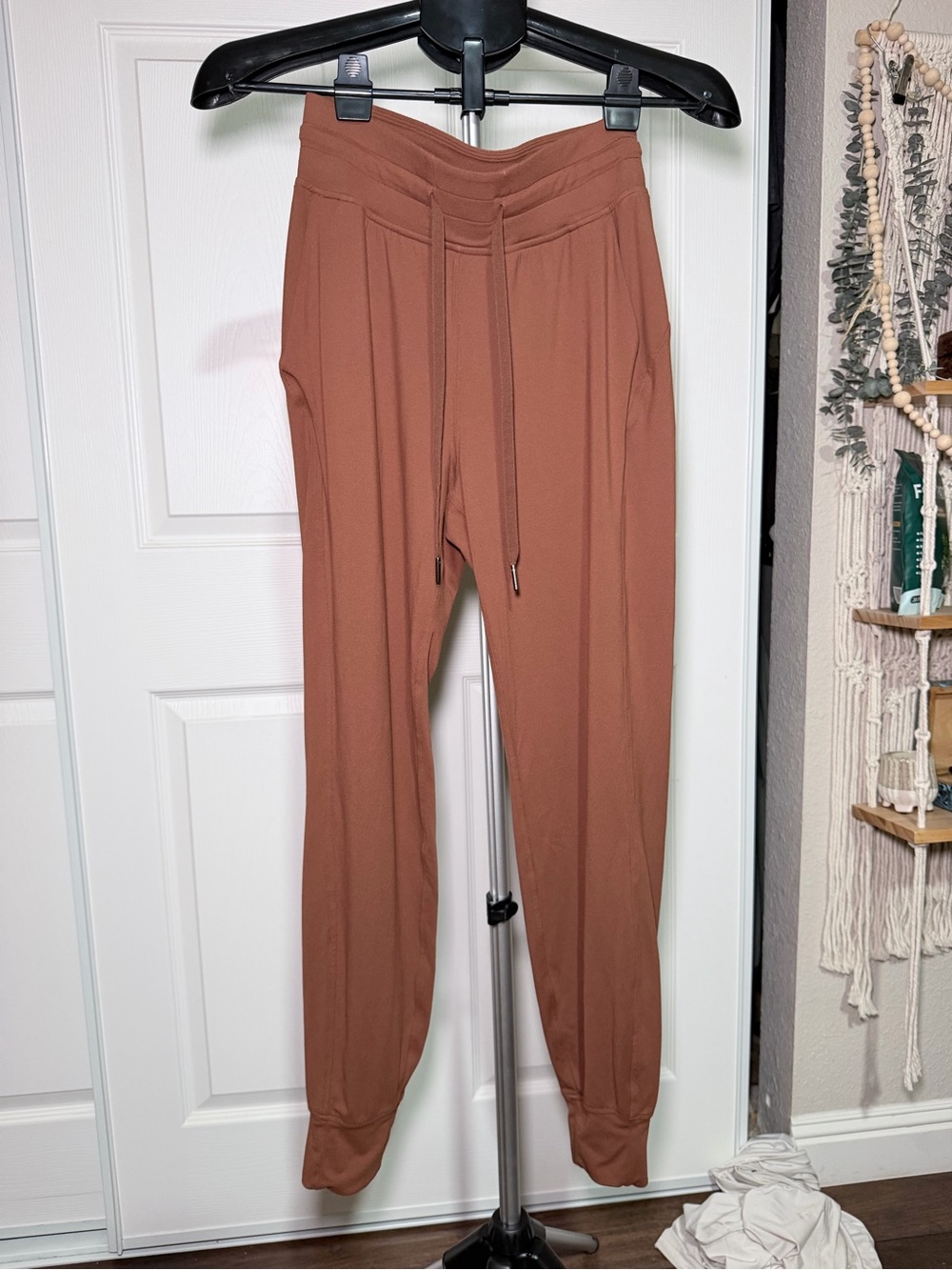 lululemon athletica Rust-Toned Drawstring Track Pants